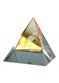 Хрустальная пирамида «Зодиак», знак — Рыбы